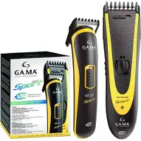 Ga.Ma GCS547, zwart, geel, rechthoekig, 1 mm, 2,4 cm, kop, baard