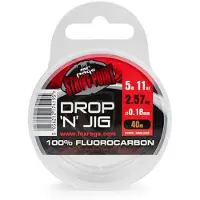 FOX Rage Strike Point Drop N Jig Fluorocarbon 0,25 mm 40 m 9,37 lb Lijn