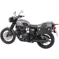 Hepco&Becker C-bow Triumph Bonneville T 100/2017 6307559 00 02 Zadeltassen Montage