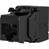Techly Keystone RJ45 - Cat6 U/UTP (Zwart)