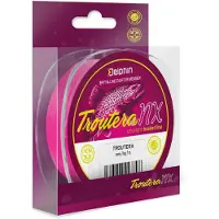 Delphin TROUTERA NX / roze, 0,045 mm, 1,7 kg, 135 meter