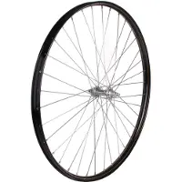 Nobrand Voorwiel met hoge nav, 28 x 1 5 8 x 1 3 8, aluminium, 36G, zwart