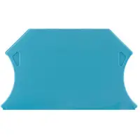 Weidmuller WAP 2.5-10, doorgaande klem, afsluitplaat, kleur: blauw/lichtgrijs, aansluitcapaciteit: 1,5 mm², artikelnummer: 1050080000