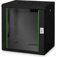 Digitus DN-19 12-U-SW rack 12U Wandrek Zwart