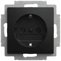 Busch-Jaeger SCHUKO stopcontactmodule, Safety+, met schroefklem, Busch-balance SI, 1 stuk.