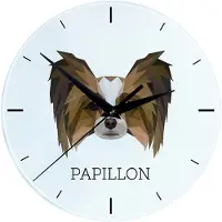 Art-Dog Klok – Papillon