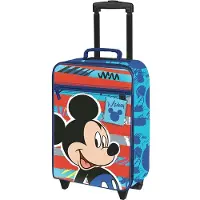 Mickey Mouse trolley Mickey Mouse 32 liter polyester blauw/rood
