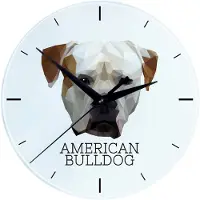 Art-Dog Klok – Amerikaanse bulldog