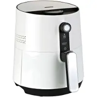 Heinner Heteluchtfriteuse – 1300W – 2,6L Mand – 3,6L Bereidingspan – Instelbare Thermostaat 0–200°C – Timer – Anti-aanbaklaag – Oververhittingsbeveiliging – Wit