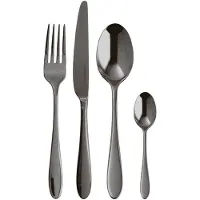 Sambonet Bestekset Velvet Mirror PVD 2Black (24-Delig)