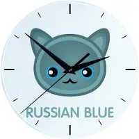 Art-Dog Klok – Blauwe Rus