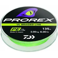 Daiwa Prorex Ul 150 M Braided Line Goud PE 0.60