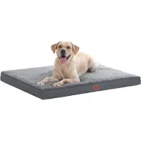 SLPRO Orthopedisch hondenbed voor kleine, middelgrote en grote honden - Zacht hondenbed, wasbare hondenmatras, geschikt voor katten (91 * 69 * 8 cm)