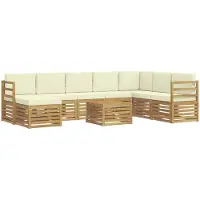 vidaXL Sofa-Sets Massief Acacia Hout