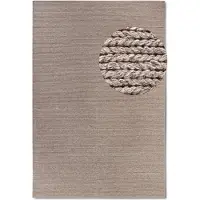 Villeroy & Boch Francois handgeweven wol vloerkleed linnen- 120x170 cm
