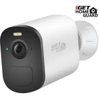 IGET HOMEGUARD SmartCam Plus HGWBC356 - Bezdrátová samostatná bateriová venkovní/vnitřní IP 2K kame (2304 x 1296 Pixels), Netwerkcamera