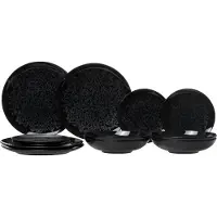 Sambonet Servies Porcelain Eclipse Night (12-Delig)