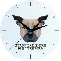 Art-Dog Klok – Staffordshire Bull Terrier