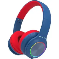 PowerLocus Bluetooth Koptelefoon - - Pled - Rood - Opvouwbaar - Voor Kinderen