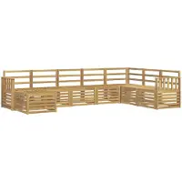 Syfax Buiten bankenset 8 pcs Wit 306 x 187,5 x 73 cm