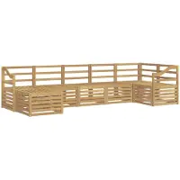 Syfax Buiten bankenset 7 pcs Wit