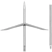 Gea Luce GPIN01 Vloerlamp – Dimbaar, 28W LED vloerlamp (3000K) met matzwarte aluminium behuizing en glazen diffuser – Gealuce