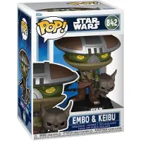 Funko POP! Pop! - Star Wars - Mandalorian & Grogu - Embo & Keibu #842