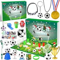 Sonstiges Adventskalender voor de Wereldbeker voetbal 2024, met 24 speeltjes en verrassingen