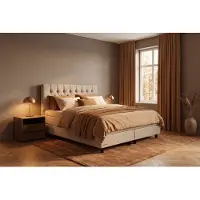 Beddenleeuw Boxspring Laura 80x200 | Eenpersoons | Bed 80x200 |
