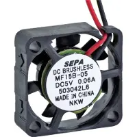SEPA MF15B05 Axiaalventilator 5 V/DC 0.7 m³/h (l x b x h) 15 x 15 x 4.5 mm