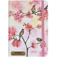 Peter Pauper Press Cherry Blossomms in Spring 16 Maanden Agenda 2027