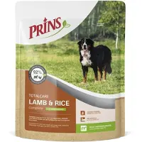 Prins totalcare lamb/rice complete 10 kg - Hondenvoer diepvries