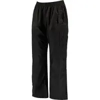 Regatta kids broek Pack It zwart Regenbroek Jongens/Meisjes Polyamide Effen - maat 140