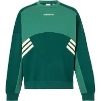 Adidas Sweatshirt 'Munich 93' crème / smaragd / spar