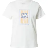 Pepe Jeans Shirt saffier / pastelblauw / pasteelgeel / wit