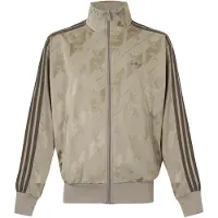 Adidas Originals Sweatvest 'Firebird' beige / goud / olijfgroen