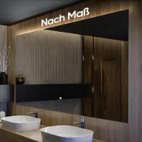 Artforma Spiegels voor de badkamer met LED-verlichting, SMART, 190x80 cm | LED-kleur: Koel wit, 7000K | Schakelaar: Touch | SLED001