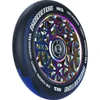 Boarddistribution 120mm Stuntstep Wiel Black Widow Marine Rainbow