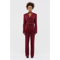 BENU Dames Korte Bordeaux Blazer