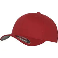 Flexfit Wooly Combed Kids Cap Rood Man