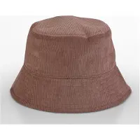 Beechfield EarthAware Organic Cord Bucket Hat - Redwood - L/XL