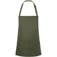 Karlowsky Korte schort met bib Basic