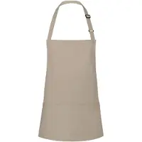 Karlowsky Korte schort met bib Basic