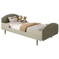 Lookway BABUSHKA kinderbed, 90 x 200 cm, olijgroen