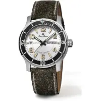 Jean Marcel Marcel Herren Armbanduhr Edelstahl Satiniert 24,5cm