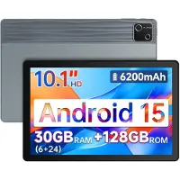 JENBIZZ Hotlight G13 - Android 15 Tablet - 10.1 inch - 30(6+24)GB RAM/128GB ROM– 6200mAh - WiFi 6- 5MP+8MP Camera - Grijs