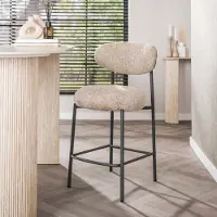 Hoyz barstoel round verpakt per 2 cargo zand