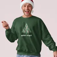 B&C Lekker Waus Foute Kersttrui Groen - Pillenboom Merry Christmas - Maat XL - Kerst Outfit Dames & Heren