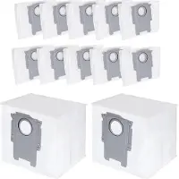 LITAGO 12 stofbakken voor Roborock Q5, Q7, Q8, S7, S8, MAX PLUS, MaxV, Ultra