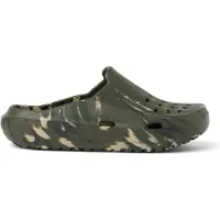 Reef Reefvoor mannen. CJ9220 Groene glijder sandalen (44), Plat, Geen, Camouflage, Strandkleding